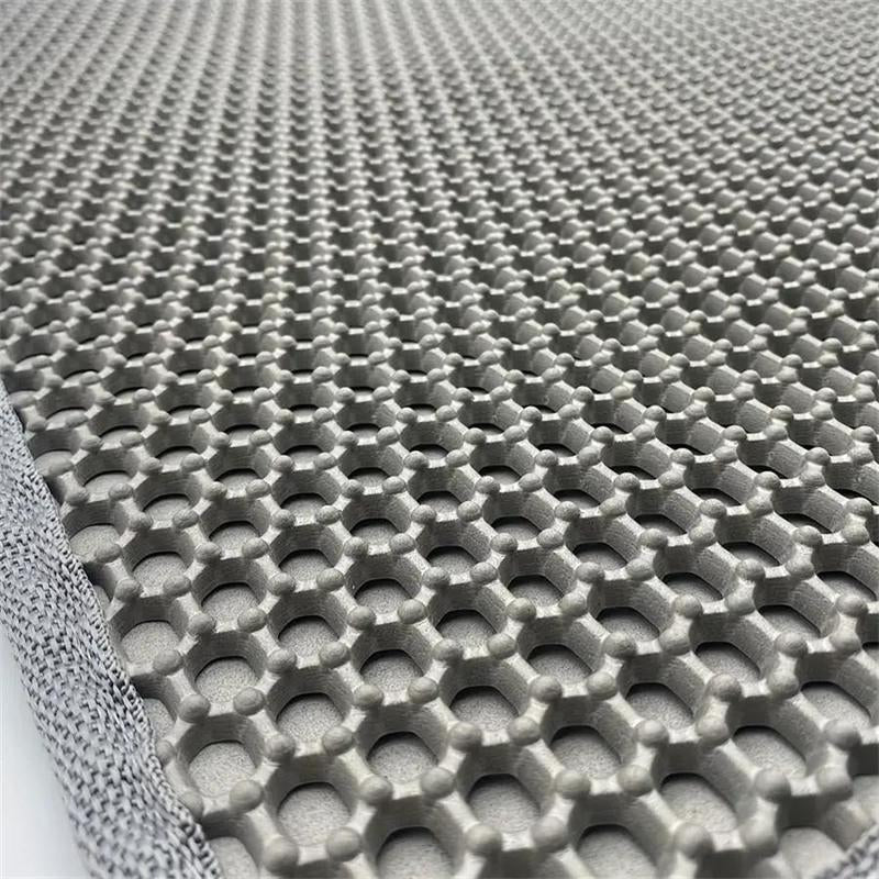 Double Layer Honeycomb Cat Litter Mat, 1 Count Durable & Washable Non-Slip Cleaning Solution for Pet Toilet, Litter Tray Litter Box & Kennel, Pet Litter Box Enclosure Supplies, Valentine'S Day Gift, Men Gifts, Litter Pellets Pad