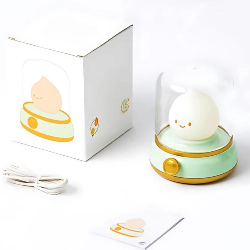 Cute Kerosene Design Night Light, USB Rechargeable Tabletop LED Night Light, Decorative Light for Bedroom, Living Room, Home Decor, Lamp